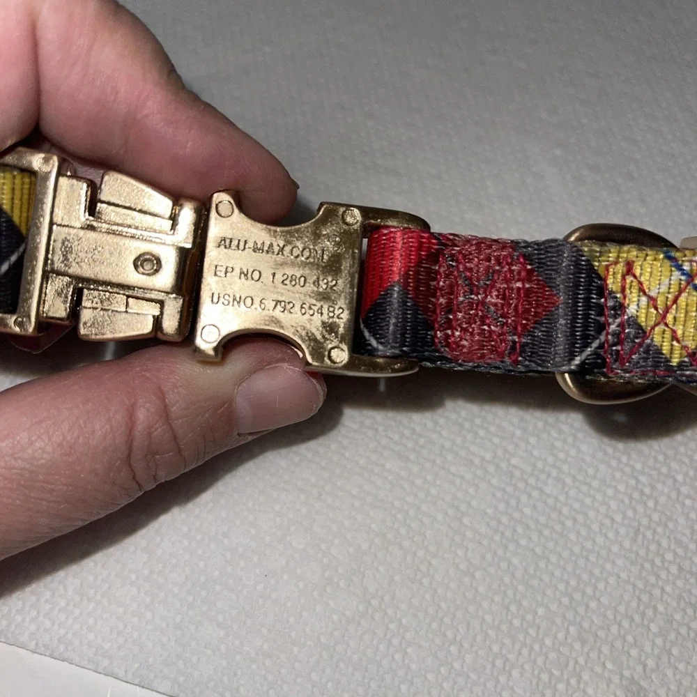 Dog Collars Set Of 3 For Size Small‎ To Medium Adjustable 12